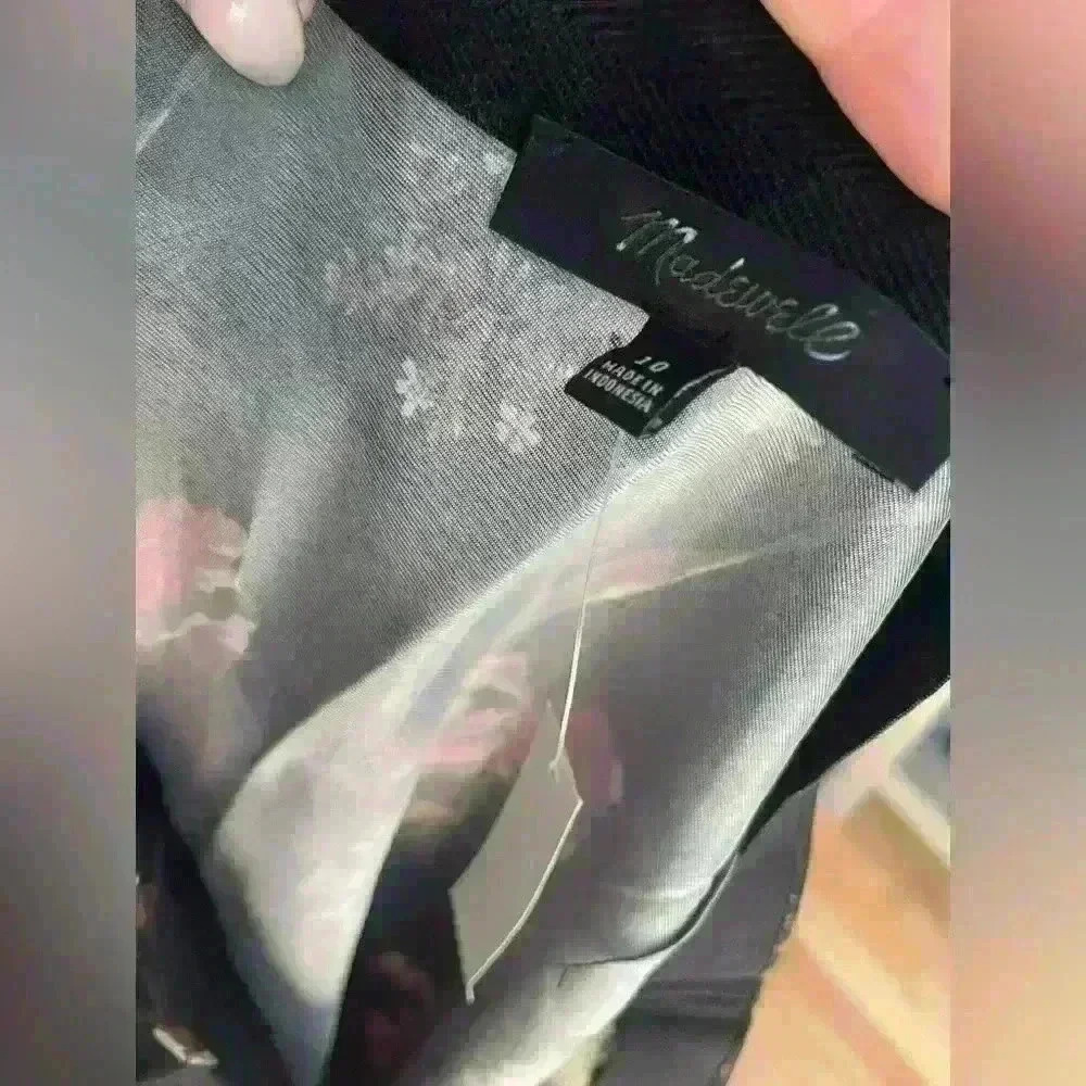 NWT The Layton Midi Slip Skirt in Floral Cupro-Blend Size 10 Sold out on website - Picture 8 of 8